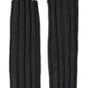 Dolce &amp; Gabbana Schwarze fingerlose Strickhandschuhe aus Schurwolle