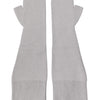Dolce & Gabbana Gray Virgin Wool Knitted Fingerless Men Gloves