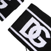 Dolce & Gabbana Black White DG Logo Cotton 1 Pair One Wristband