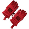 Dolce & Gabbana Red Viscose Motorcycle Biker Mitten Gloves