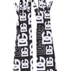 Dolce & Gabbana Black White DG Logo Elbow Length Mitten Gloves