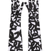 Dolce &amp; Gabbana Schwarze und weiße DG-Logo-Handschuhe in Ellbogenlänge