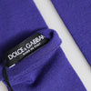 Dolce & Gabbana Violet Wool Fingerless Elbow Length Mitten Gloves