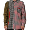 Dolce & Gabbana Multicolor Cotton Collared Checkered Shirt
