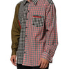 Dolce & Gabbana Multicolor Cotton Collared Checkered Shirt