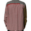 Dolce & Gabbana Multicolor Cotton Collared Checkered Shirt