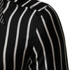 Dolce & Gabbana Black White Stripes Men MARTINI Dress Shirt