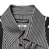 Dolce & Gabbana Black White Stripes Men MARTINI Dress Shirt