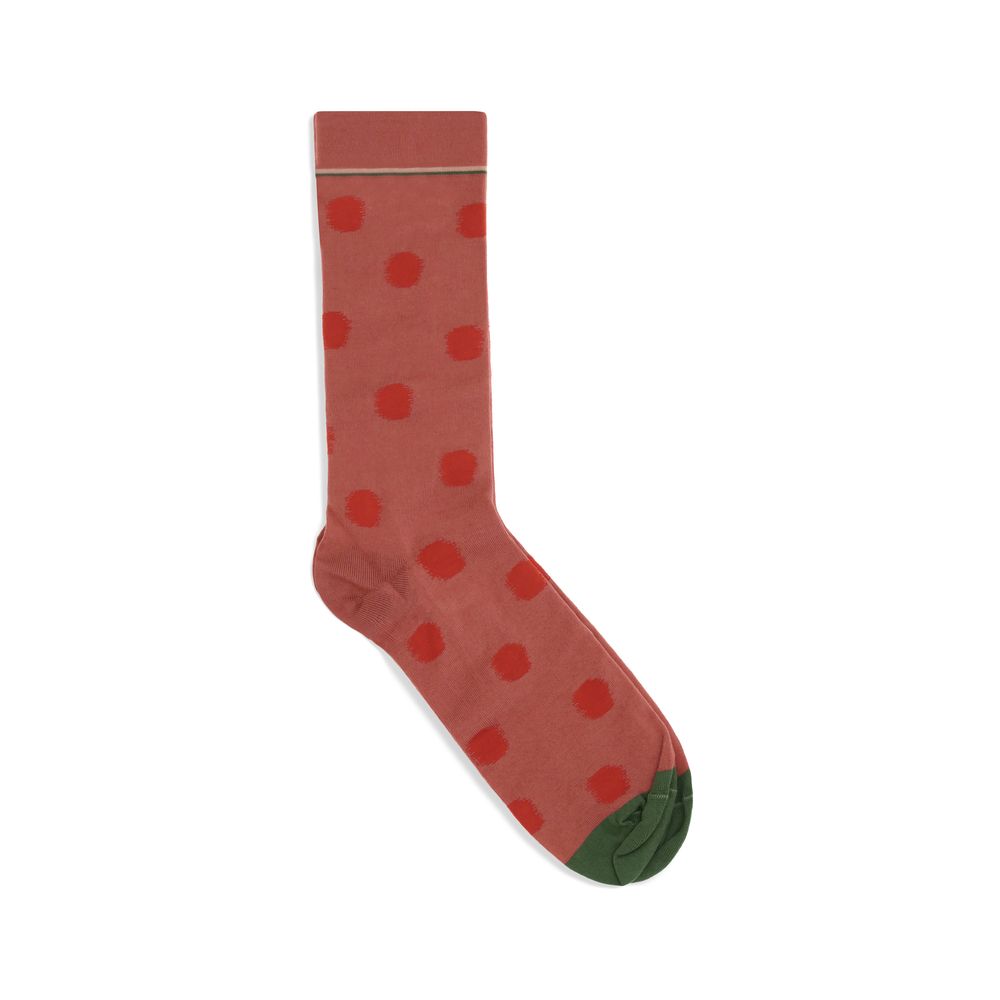 Bonne Maison Rote Baumwollsocken
