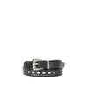 Etro Black Calf Leather Bos Taurus Regular Belt