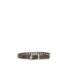 Etro Brown Calf Leather Bos Taurus Belt