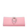 Jimmy Choo Pink Satin Clutch Bag