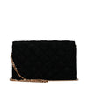 Versace Black Fabric Clutch Bag