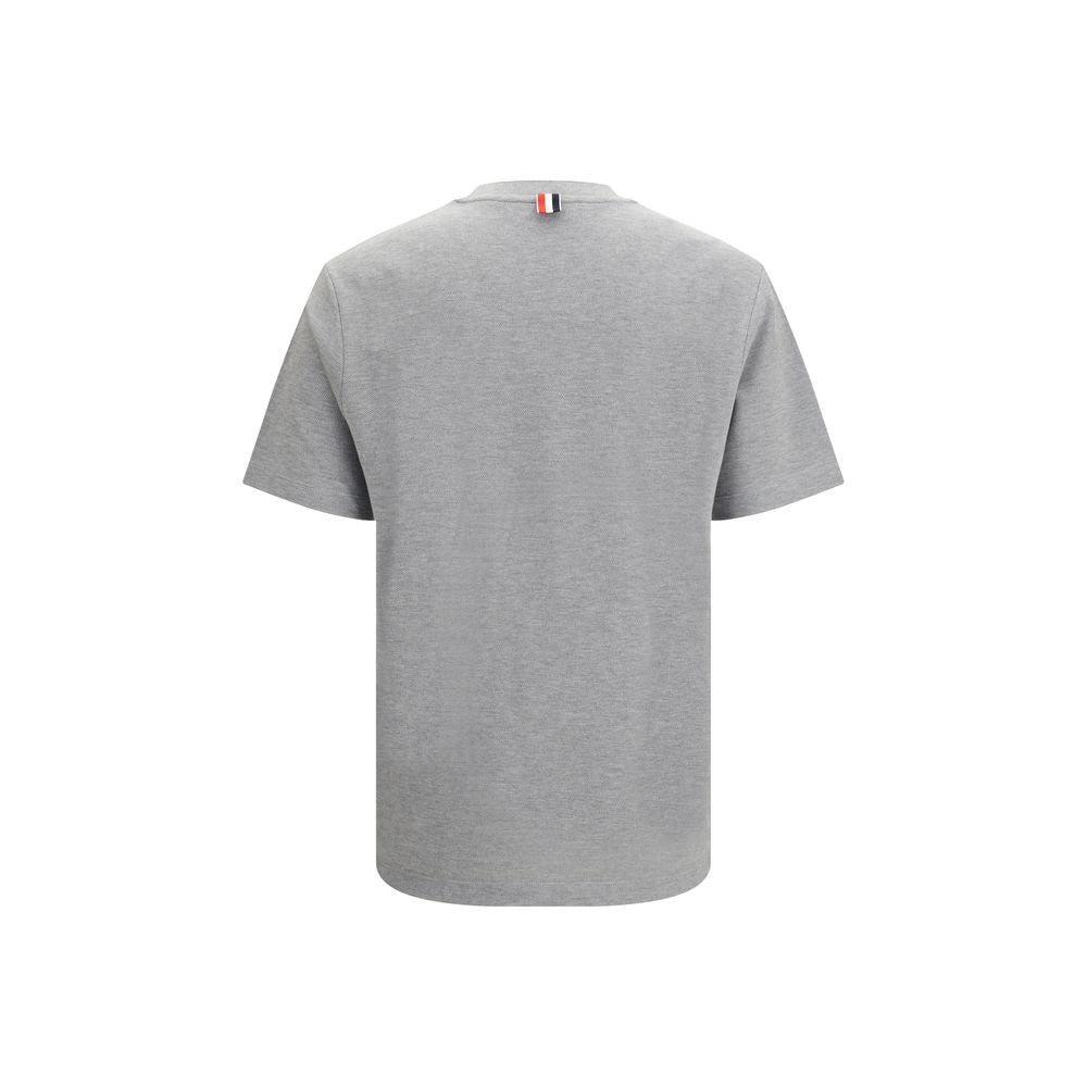 Graues Baumwoll-T-Shirt von Thom Browne