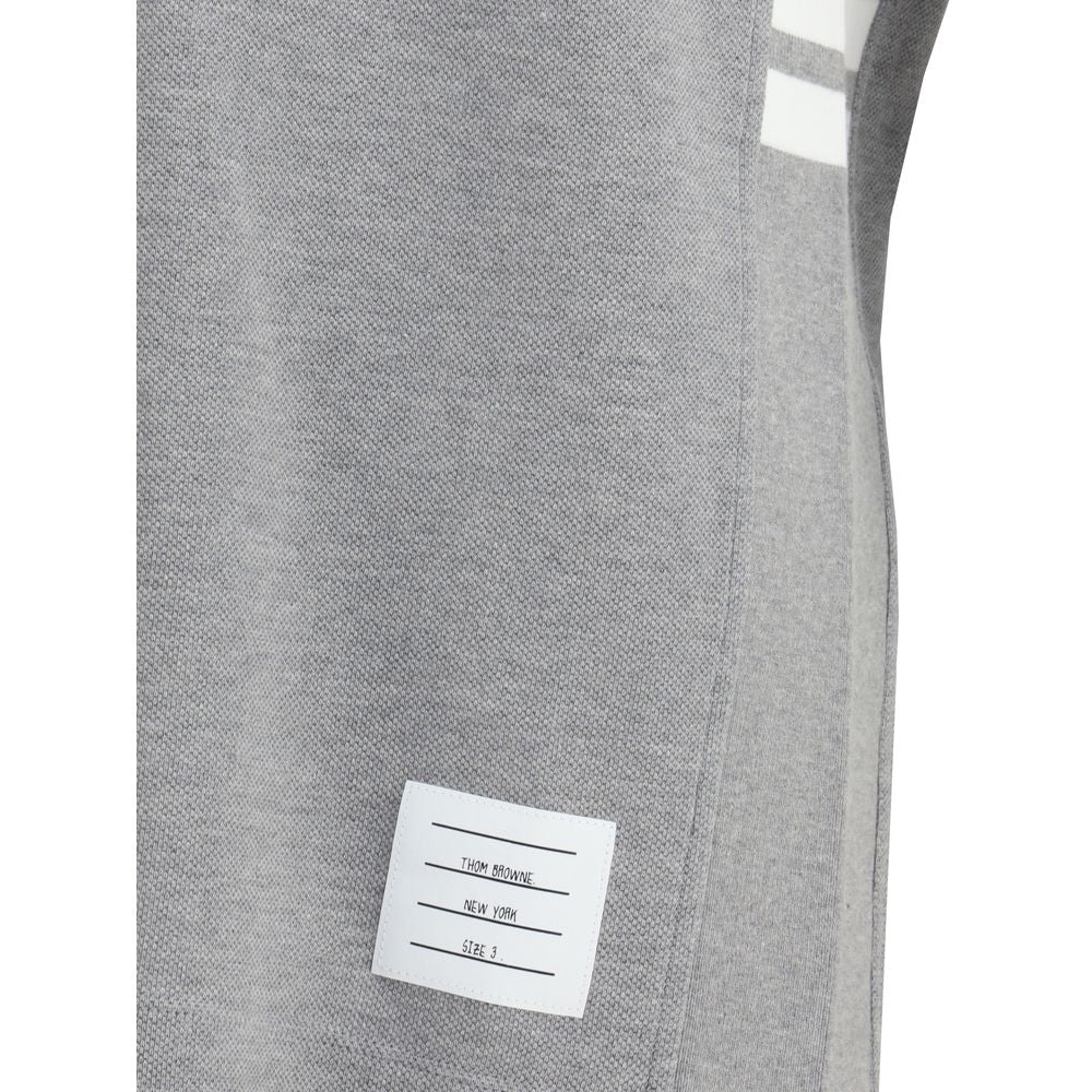 Graues Baumwoll-T-Shirt von Thom Browne