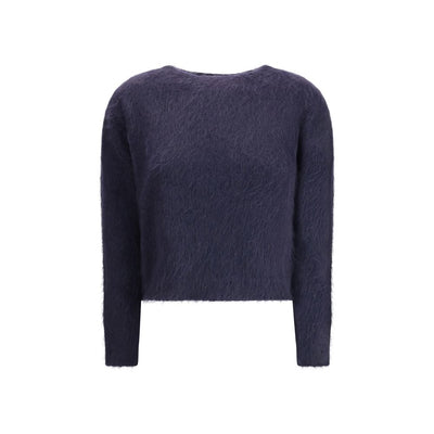 Max Mara Sweatshirt aus blauem Polyamid