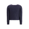 Max Mara Blue Polyamide Sweatshirt