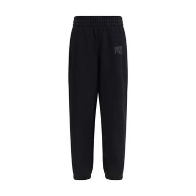 Alexander Wang Black Cotton Joggers (Workout Pants)