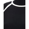 Max Mara Black Wool Turtleneck