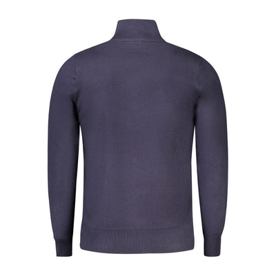 Coveri Moving Blue Viscose Men's Sweater