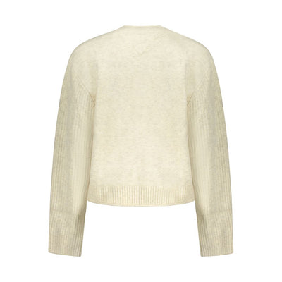 Tommy Hilfiger Beige Acrylic Women's Sweater
