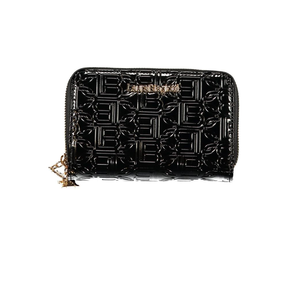 Laura Biagiotti Nero Poliuretano Women Wallet