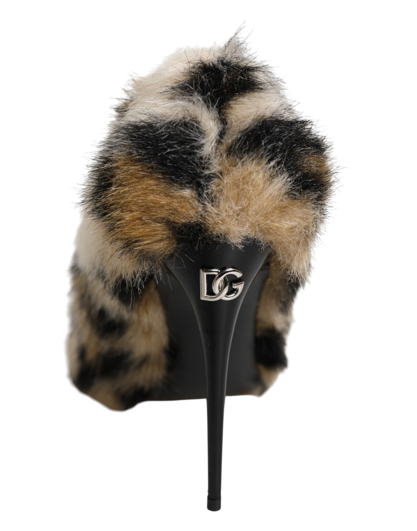 Dolce &amp; Gabbana braune High Heels mit Leopardenmuster