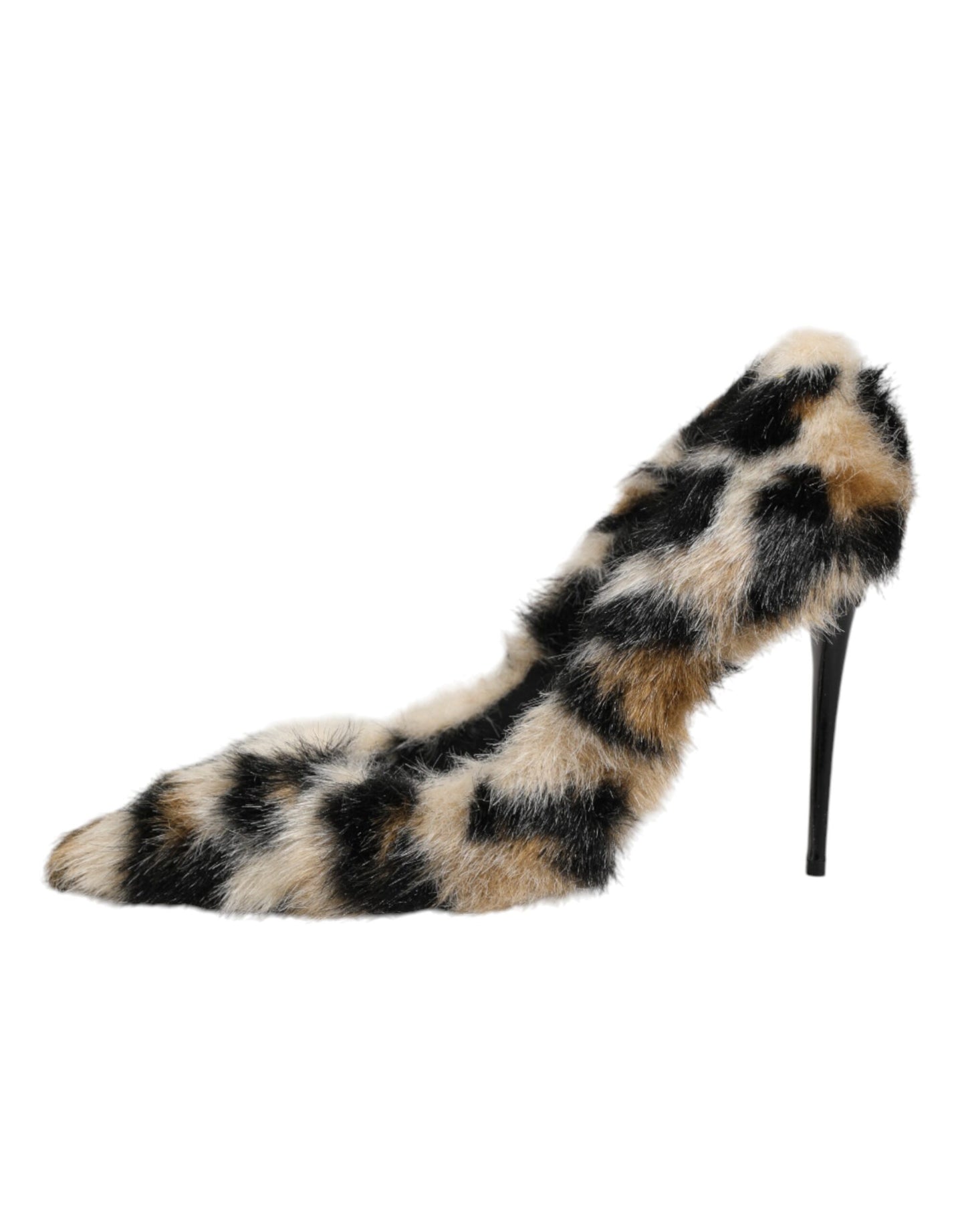 Dolce &amp; Gabbana braune High Heels mit Leopardenmuster