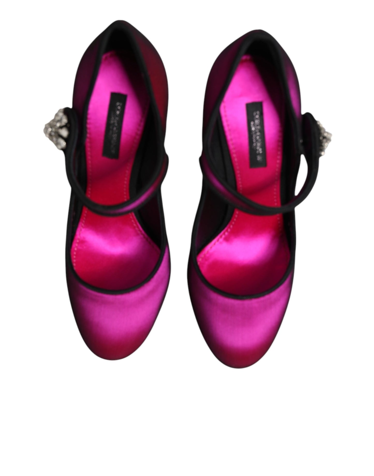 Dolce & Gabbana Pink Embellished High Heels Pumps Shoes