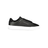 Tommy Hilfiger Black Polyurethane Men's Sneaker