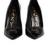 Dolce & Gabbana Black Bag Embellished Heels Pumps Shoes