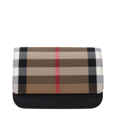 Burberry Beige Fabric Clutch Bag