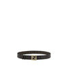 Fendi Brown Calf Leather Bos Taurus Regular Belt