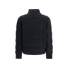 Max Mara Schwarzes Woll-Sweatshirt