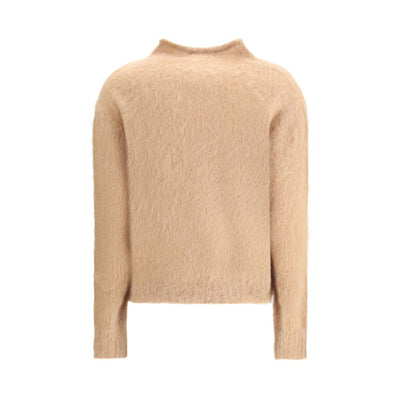 Max Mara Brown Polyamide Turtleneck
