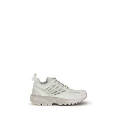 MM6 White Polyamide Athletic Sneakers