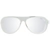 Lozza Silver Acetate & Plastic Sunglasses