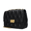 Valentino Garavani Black Leather Shoulder Bag