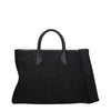 Salvatore Ferragamo Black Fabric Handbag