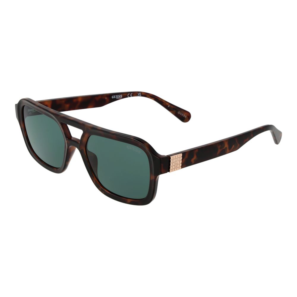 Guess – Braune Sonnenbrille aus Kunststoff