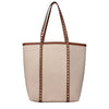 Valentino Garavani Beige Fabric Shoulder Bag
