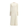 SA SU PHI White Cashmere Casual Dress