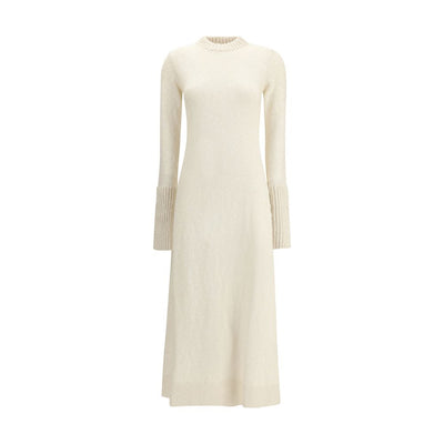 SA SU PHI White Cashmere Casual Dress