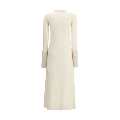 SA SU PHI White Cashmere Casual Dress