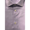 Baldinini Trend Purple Cotton Men Shirt