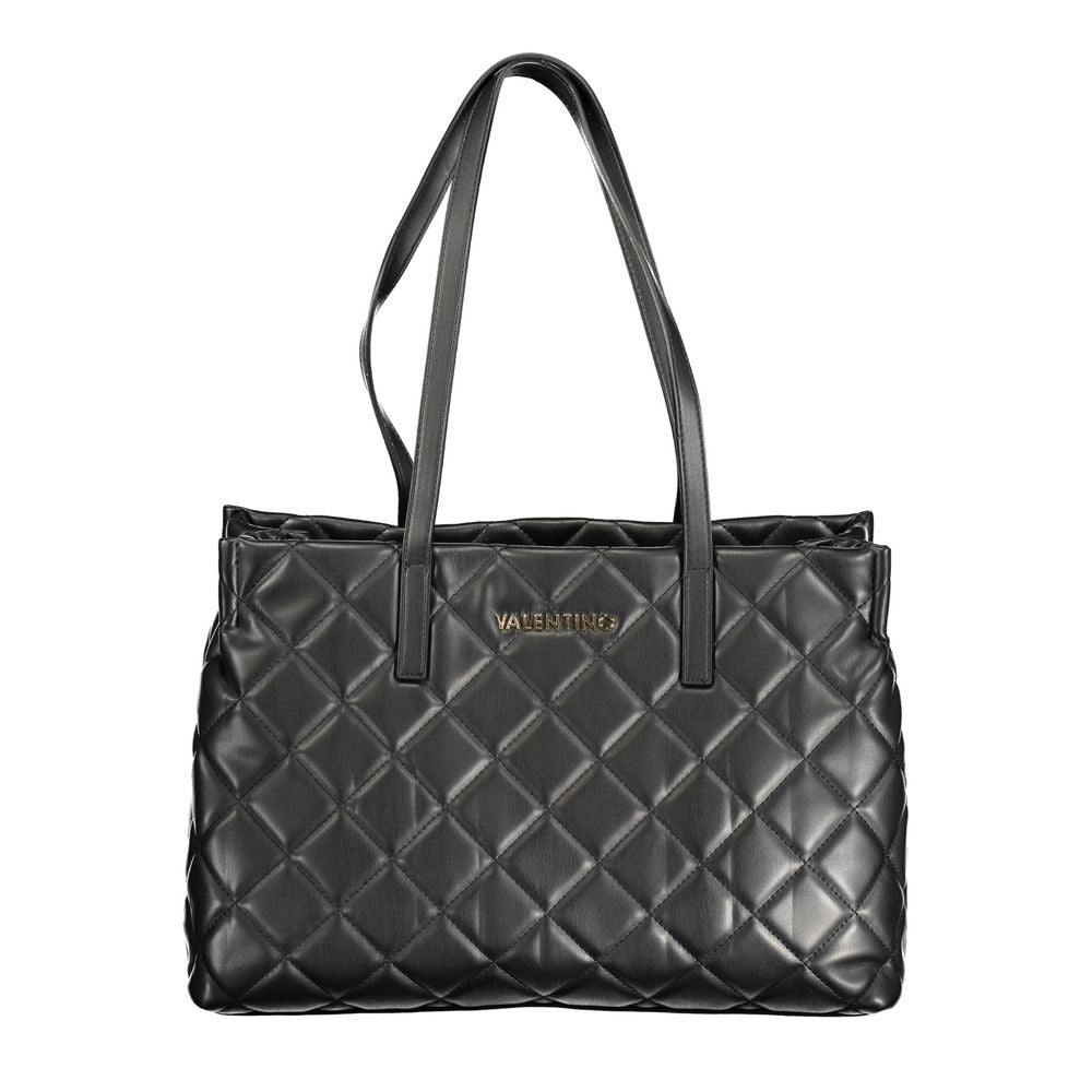 Mario Valentino Schwarze Polyethylen-Handtasche