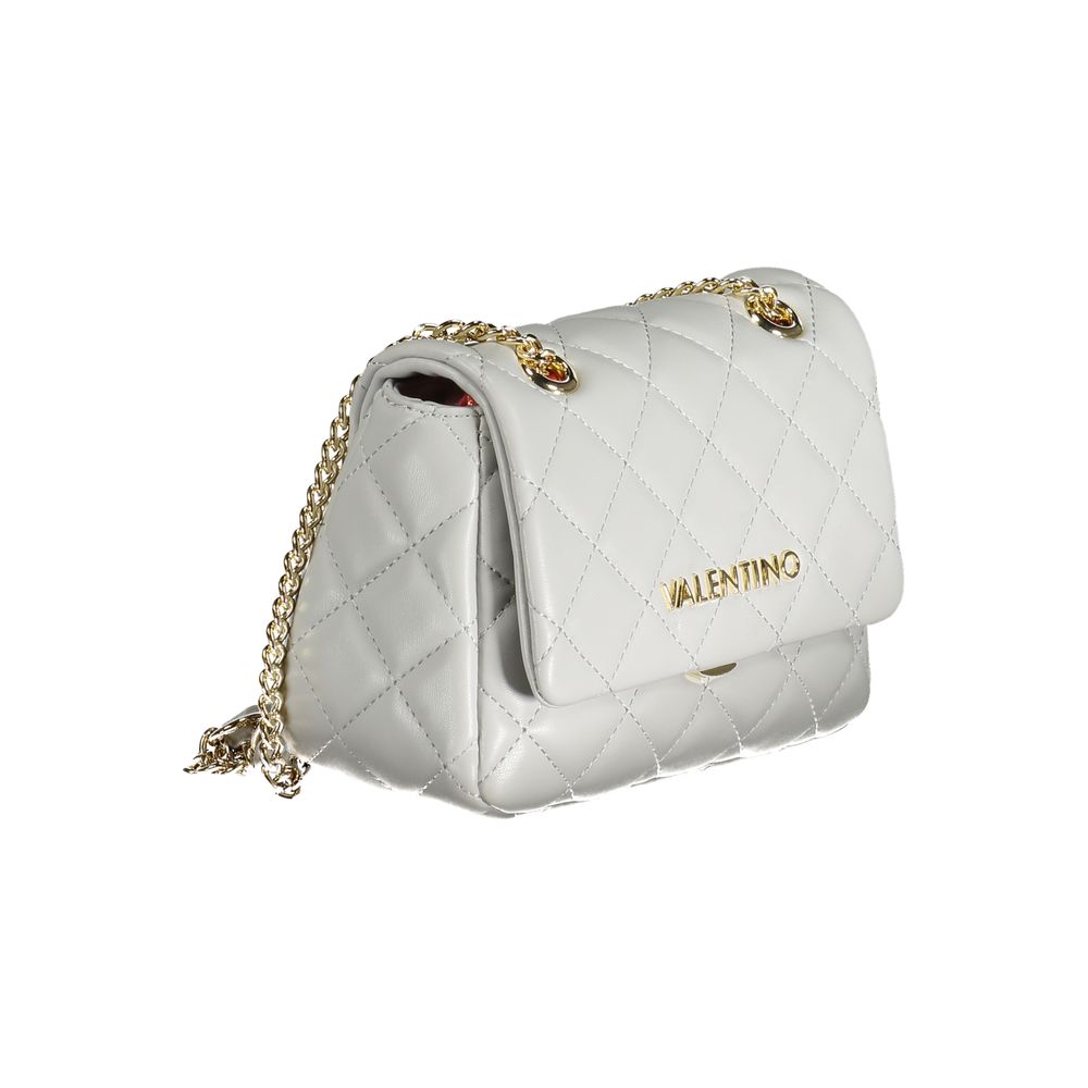 Mario Valentino Grigio Polyurethane Women Shoulder Bag
