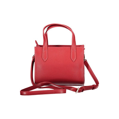 Mario Valentino Red Polyurethane Women Handbag