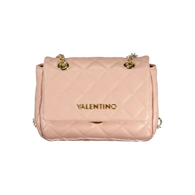 Mario Valentino Rosa Polyurethane Women Shoulder Bag