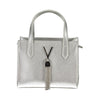 Mario Valentino Silver Polyurethane Women's Handbag